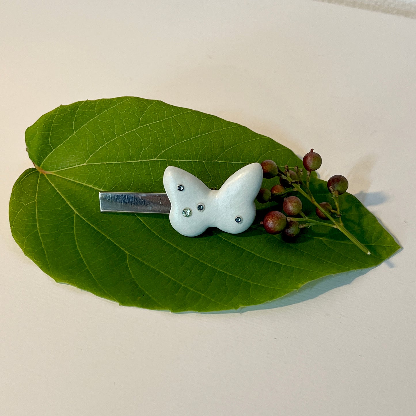 BF Hair Clip - aquamarine