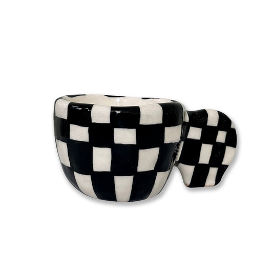 checkered espresso