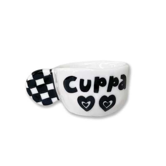 checkered espresso