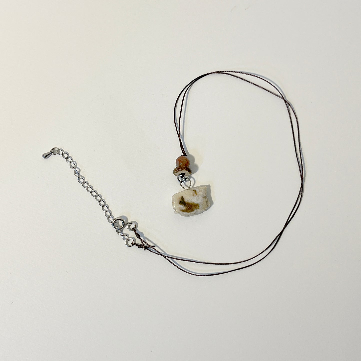 Fragment Necklace - Wood chips