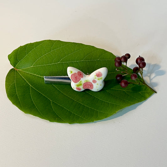 BF Hair Clip - garnet