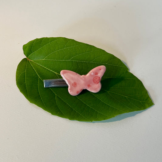 BF Hair Clip - rhodonite